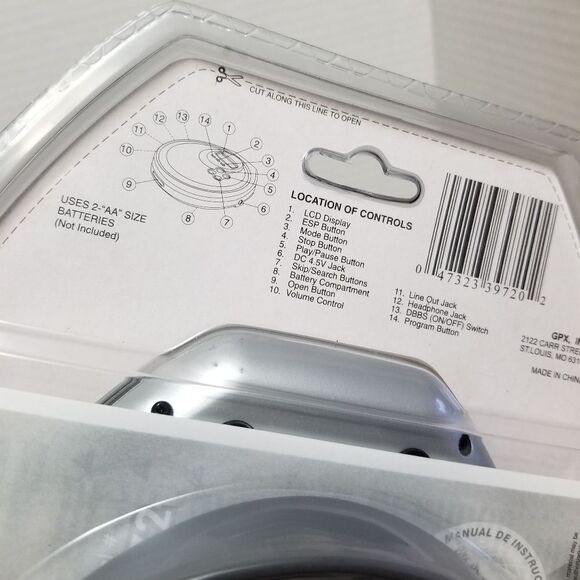 GPX COMPACT DISC PLAYER NEW TEAM BELLAGIO C1 - Picture 7 of 7